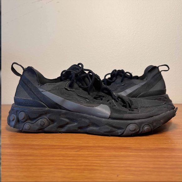 Nike React Element 55 Black - Picture 1 of 9